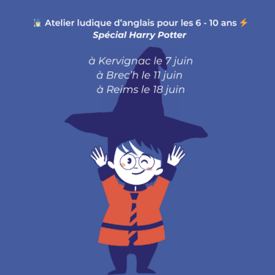 Harry potter anglais enfants juin
