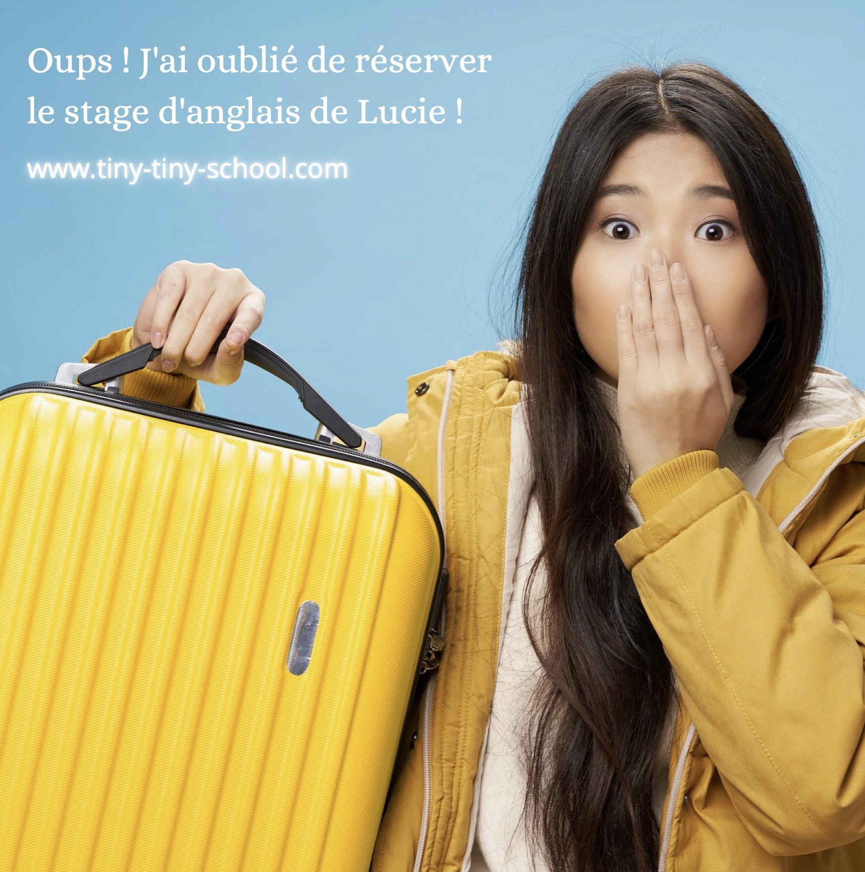 Oubli stage anglais