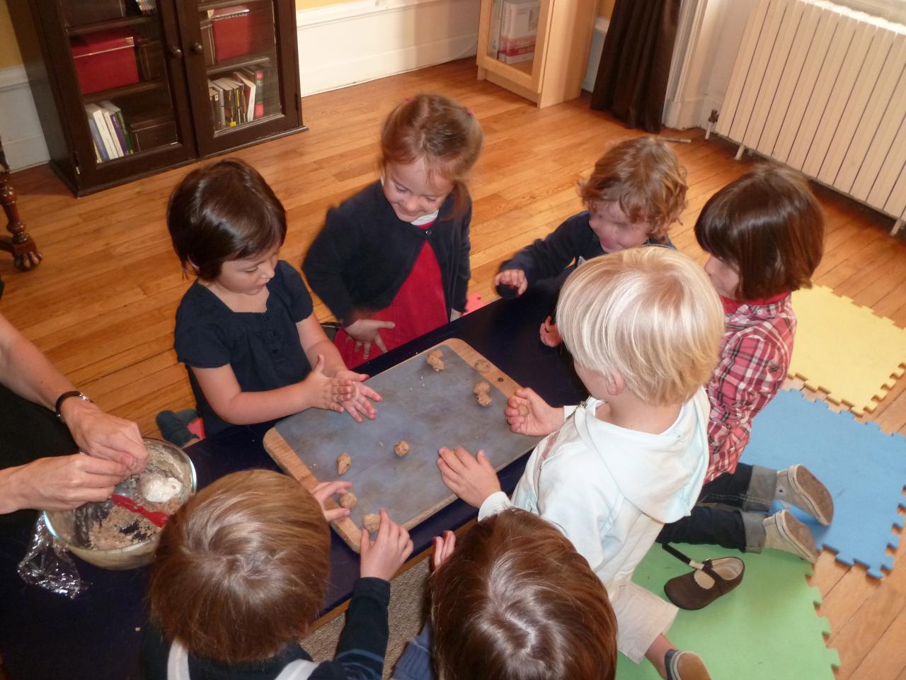 Atelier cookies au chocolat