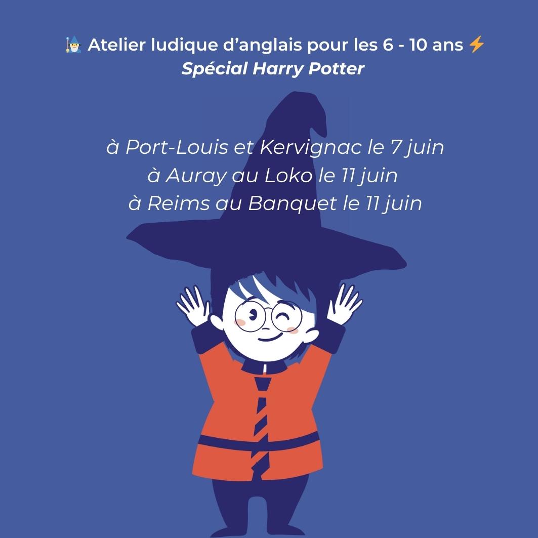 Stage harry potter juin